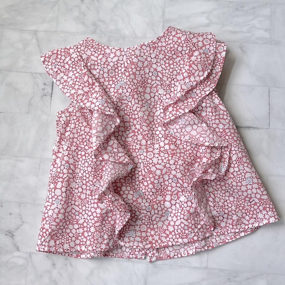 Jacadi Baby Girls’ Ruffled Liberty Cathy Print Blouse